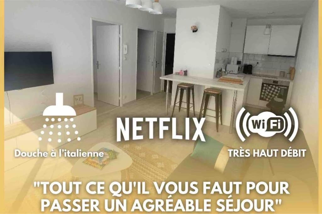 T2 Neuf En Plein Coeur De Rennes Au Bord De La Vilaine Esterno foto